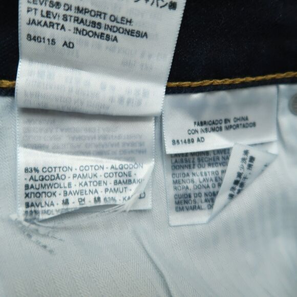 Levi's Jeans Women's Size 28 Blue Mid-Rise Bold Curve Skinny Denim 31" Inseam - Picture 11 of 16